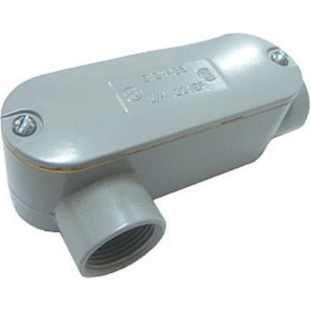 Gampak 02-55643LR 1 in. Threaded Conduit Body Rigid Type Lr 3006293